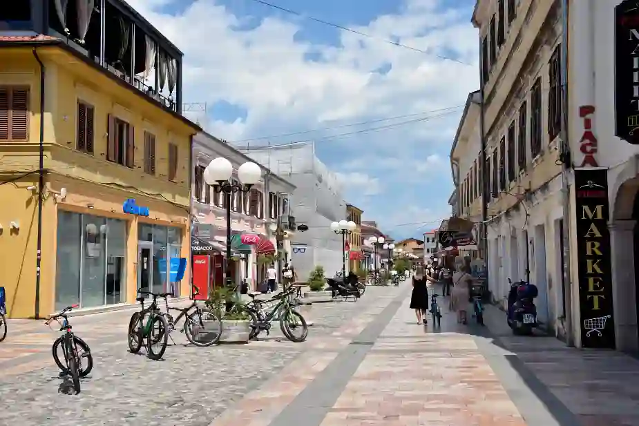 SHKODËR ÄR EN CYKELVÄNLIG STAD