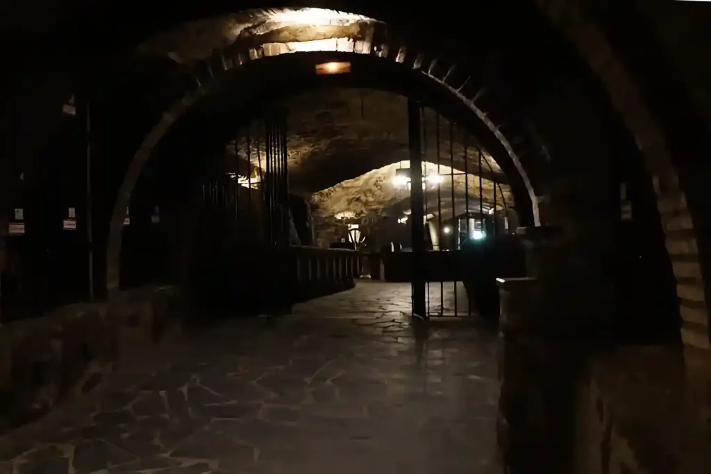 I DEN ENORMA VINKÄLLAREN