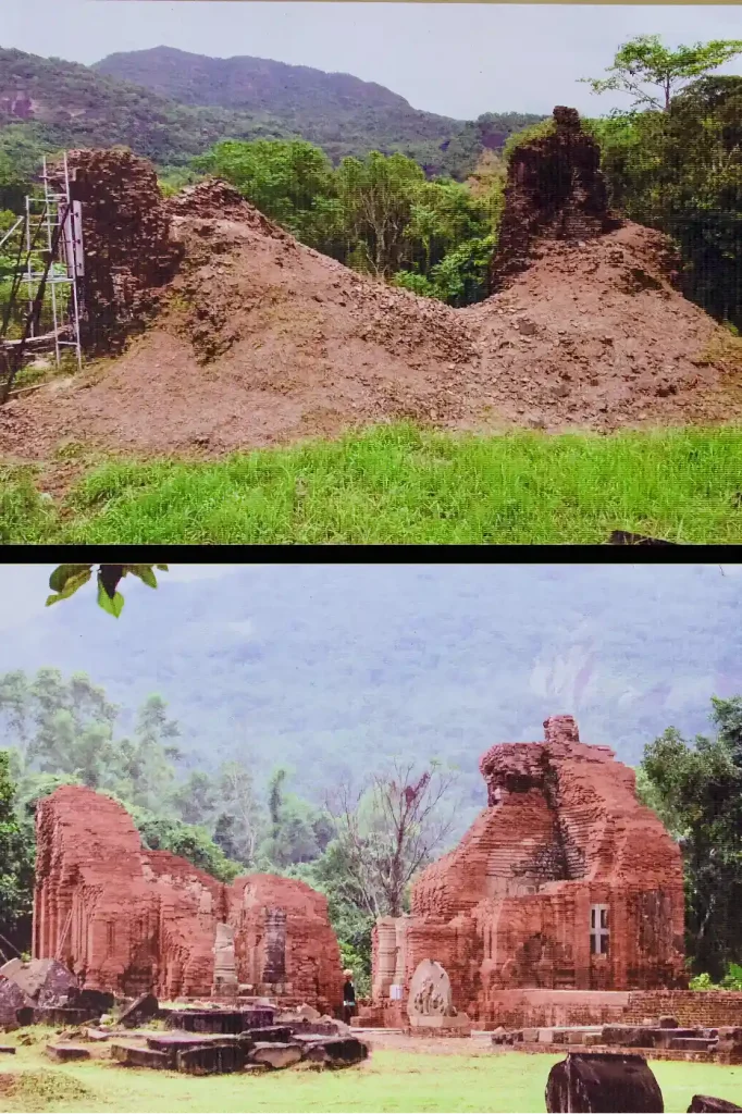 FÖRE OCH EFTER EN TEMPELRESTAURERING