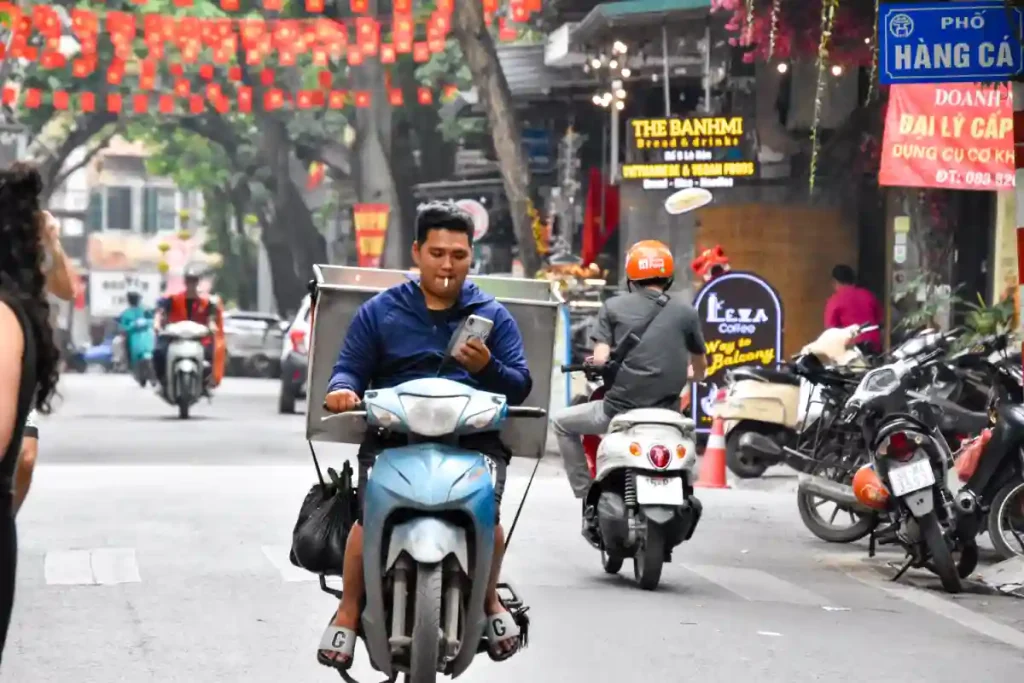EN INTE HELT OVANLIG SYN i VIETNAM.