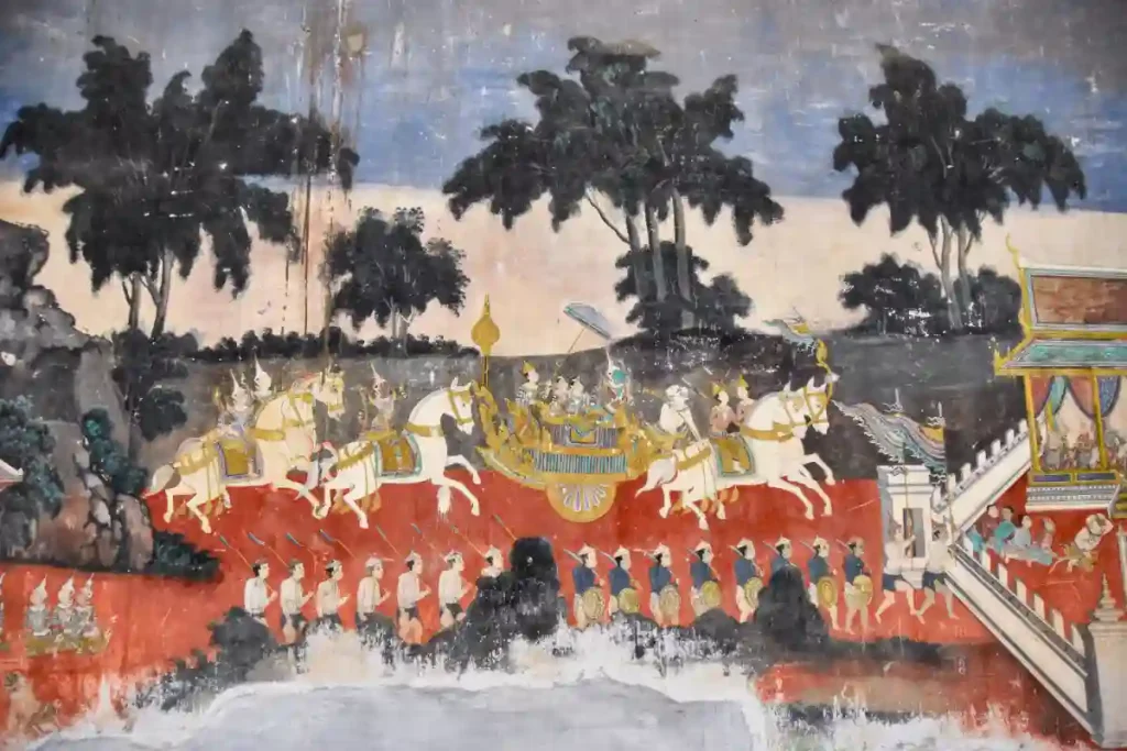 DEL AV MURALMÅLNING.