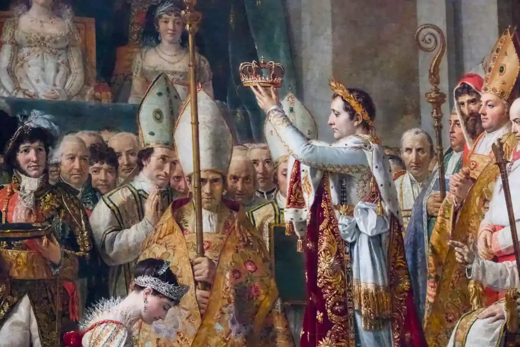 DETALJ UR "NAPOLEONS KRÖNING"